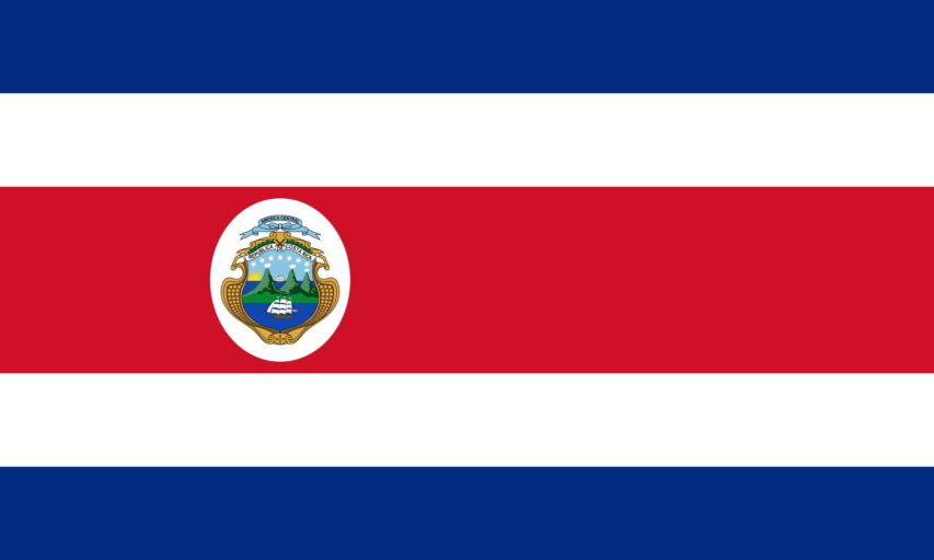 Bandera Costa rica